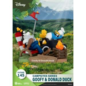 Disney Diorama PVC D-Stage Campsite Series Goofy & Donald Duck 10 cm - Collector4U