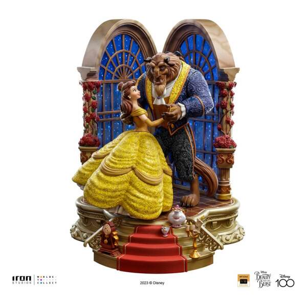 Disney Estatua Art Scale Deluxe 1/10 Beauty and the Beast 29 cm - Collector4U