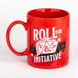 Dungeons & Dragons Taza Roll for Initiative 320 ml - Collector4U