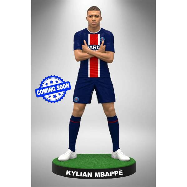 Football's Finest Estatua Poliresina 1/3 Paris Saint-Germain (Kylian Mbappe) 60 cm - Collector4U