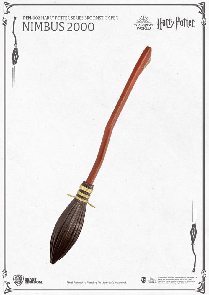 Harry Potter Bolígrafo escoba Nimbus 2000 29 cm - Collector4U