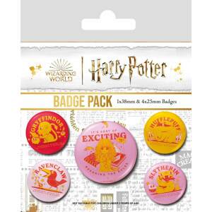 Harry Potter Pack 5 Chapas Witty Witchcraft - Collector4U