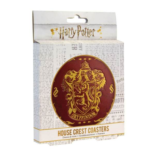 Harry Potter Pack de 4 Posavasos Houses Crests - Collector4U