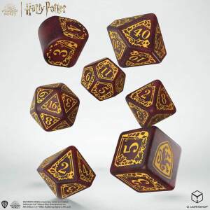Harry Potter Pack de Dados Gryffindor Modern Dice Set - Red (7) - Collector4U