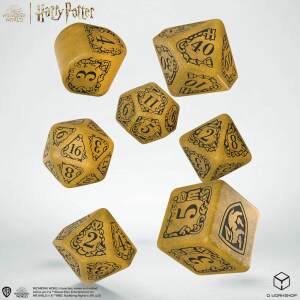 Harry Potter Pack de Dados Hufflepuff Modern Dice Set - Yellow (7) - Collector4U