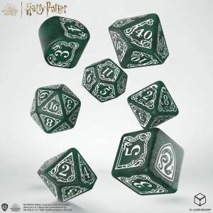 Harry Potter Pack de Dados Slytherin Modern Dice Set - Green (7) - Collector4U
