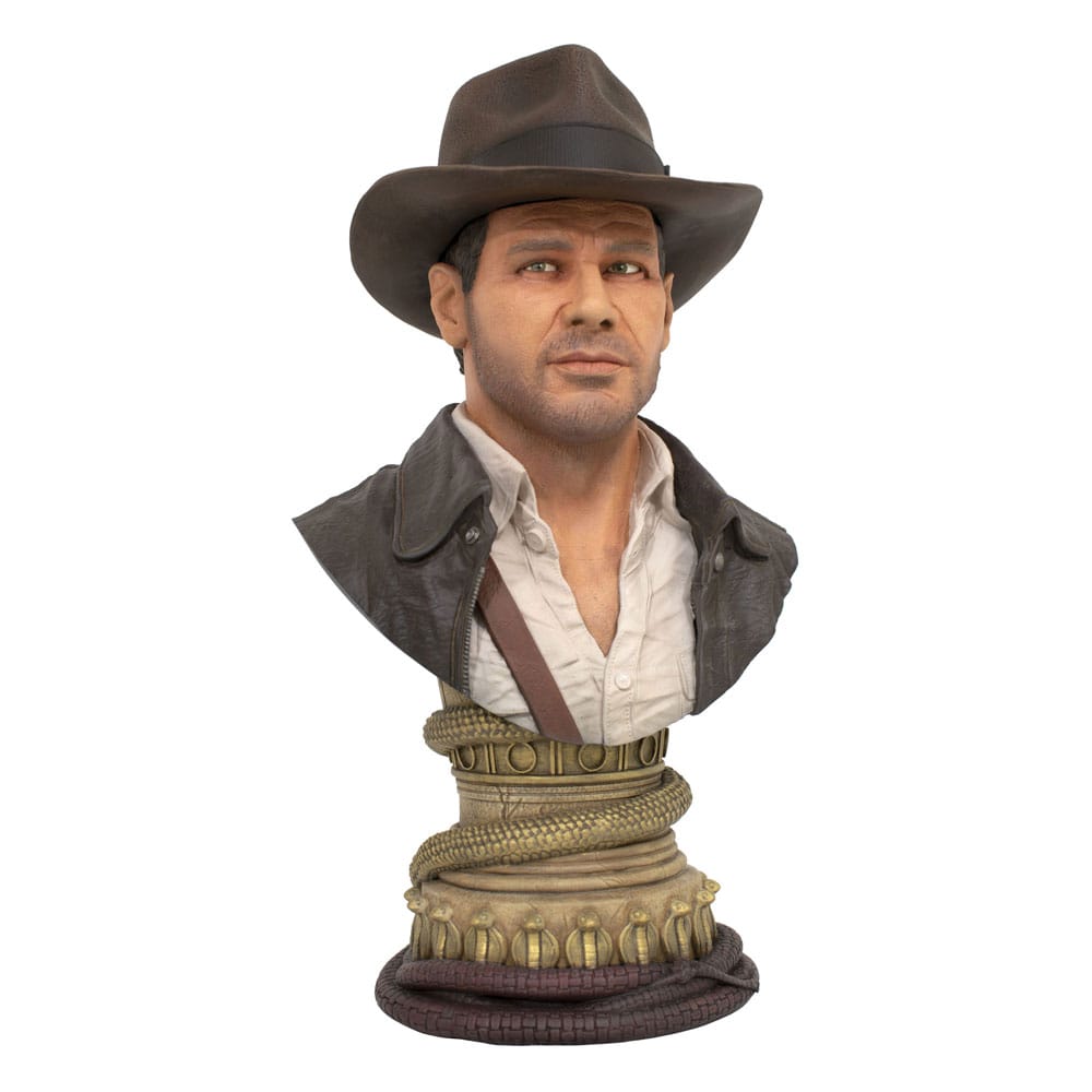 Indiana Jones: En busca del arca perdida Legends in 3D Busto 1/2 Indiana Jones 25 cm - Collector4U