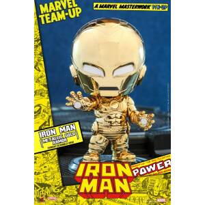 Marvel Comics Minifigura Cosbaby (S) Iron Man (Metallic Gold Armor) 10 cm - Collector4U