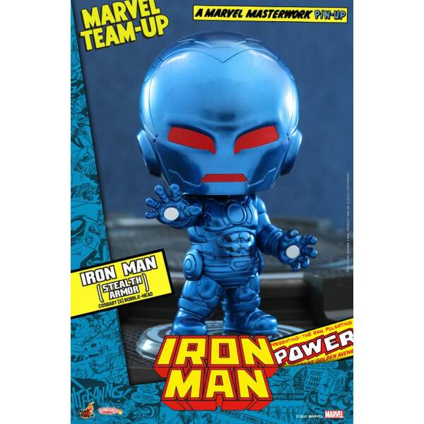 Marvel Comics Minifigura Cosbaby (S) Iron Man (Stealth Armor) 10 cm - Collector4U