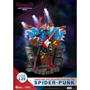 Marvel Diorama PVC D-Stage Spider-Man: Across the Spider-Verse Part One-Spider-Punk 15 cm - Collector4U