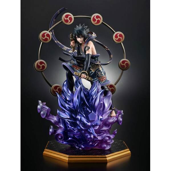 Naruto Shippuden Estatua PVC Precious G.E.M. Series Sasuke Uchiha Thunder God 28 cm - Collector4U