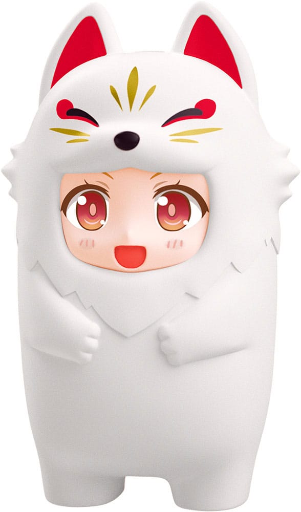 Nendoroid More Accesorios para las Figuras Nendoroid Kigurumi Face Parts Case White Kitsune 10 cm - Collector4U
