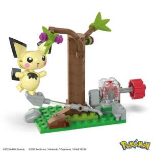 Pokémon Kit de Construcción Mega Construx Búsqueda en el Bosque de Pichu - Collector4U