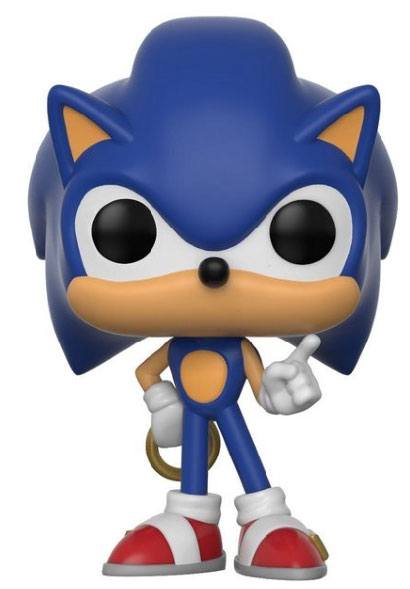 Sonic The Hedgehog POP! Games Vinyl Figura Sonic (Ring) 9 cm - Collector4U
