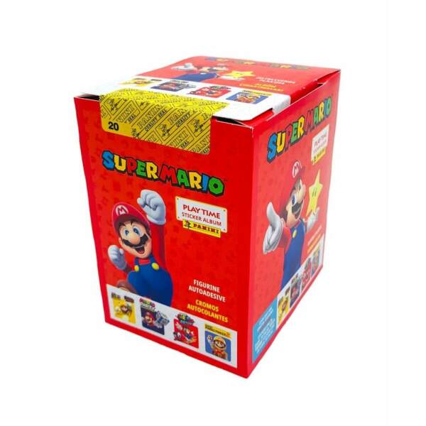 Super Mario Play Time Sticker Collection Expositor de Sobres (36) - Collector4U