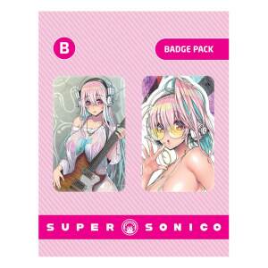Super Sonico Pack de Chapas Set B - Collector4U