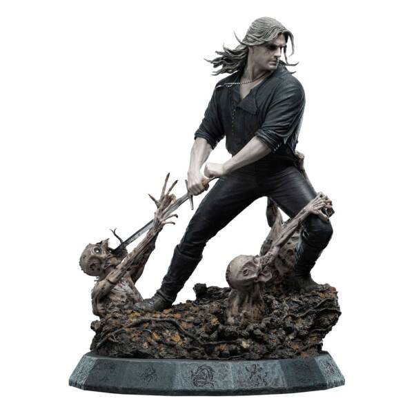 The Witcher Estatua 1/4 Geralt the White Wolf 51 cm - Collector4U