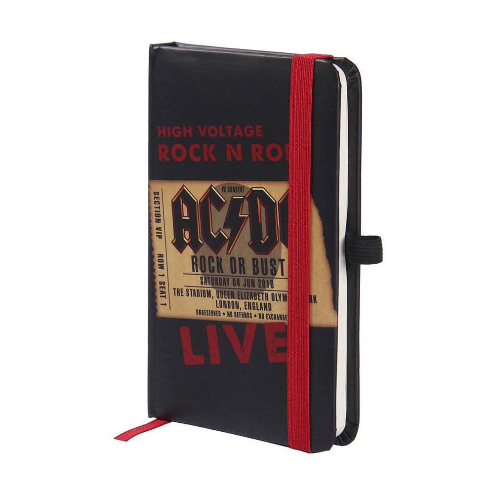 AC/DC Libreta Premium A6 Rock or burst