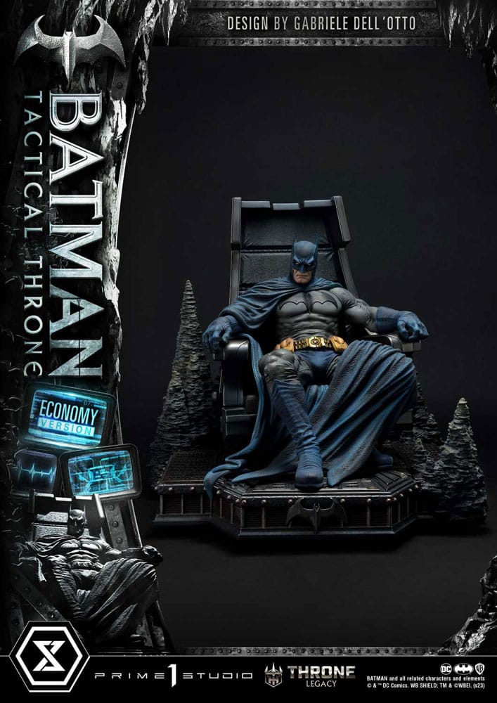 DC Comics Estatua 1/3 Throne Legacy Collection Batman Tactical Throne Economy Version 46 cm - Collector4U