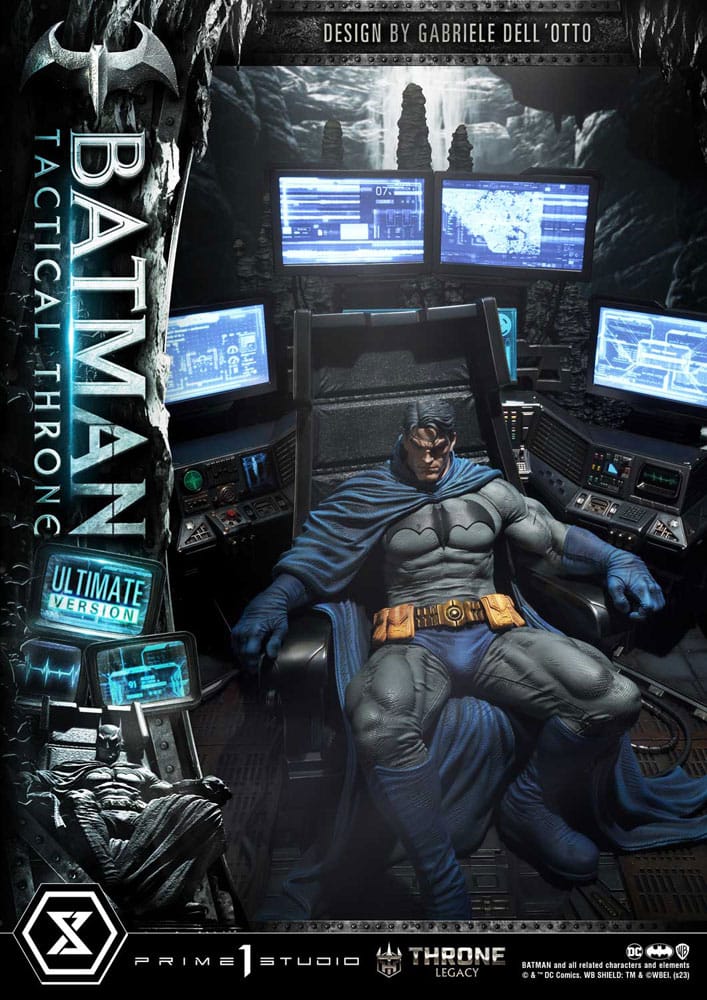DC Comics Estatua 1/3 Throne Legacy Collection Batman Tactical Throne Ultimate Bonus Version 57 cm - Collector4U