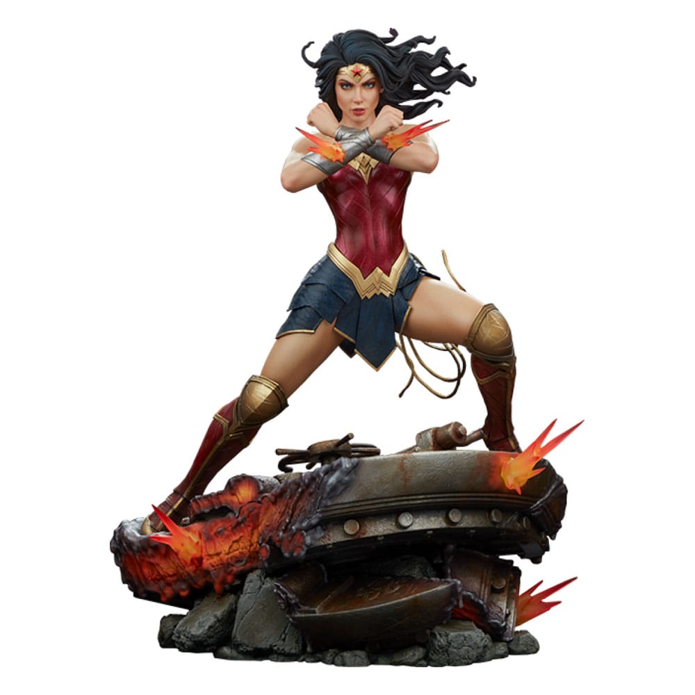 DC Comics Estatua Premium Format Wonder Woman: Saving the Day 50 cm