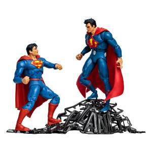 DC Multiverse Multipack Figura Superman vs Superman of Earth-3 (Gold Label) 18 cm - Collector4U