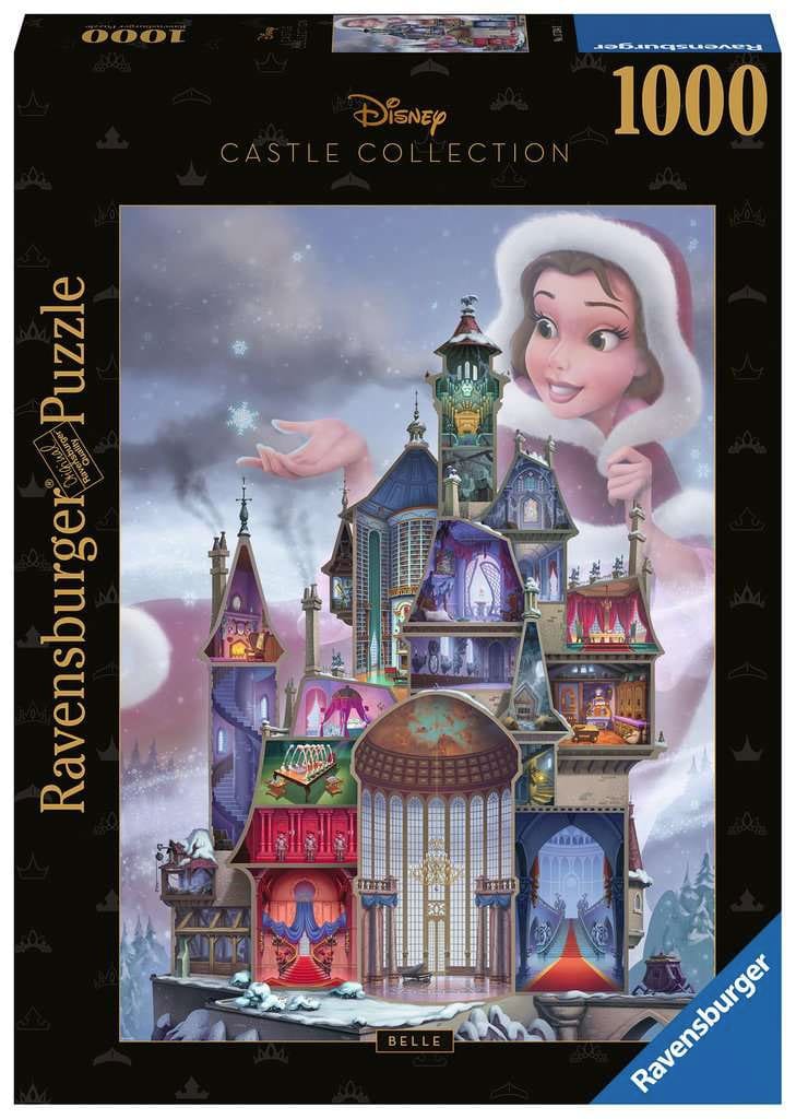 Disney Castle Collection Puzzle Bella (La bella y la bestia) (1000 piezas) - Collector4U