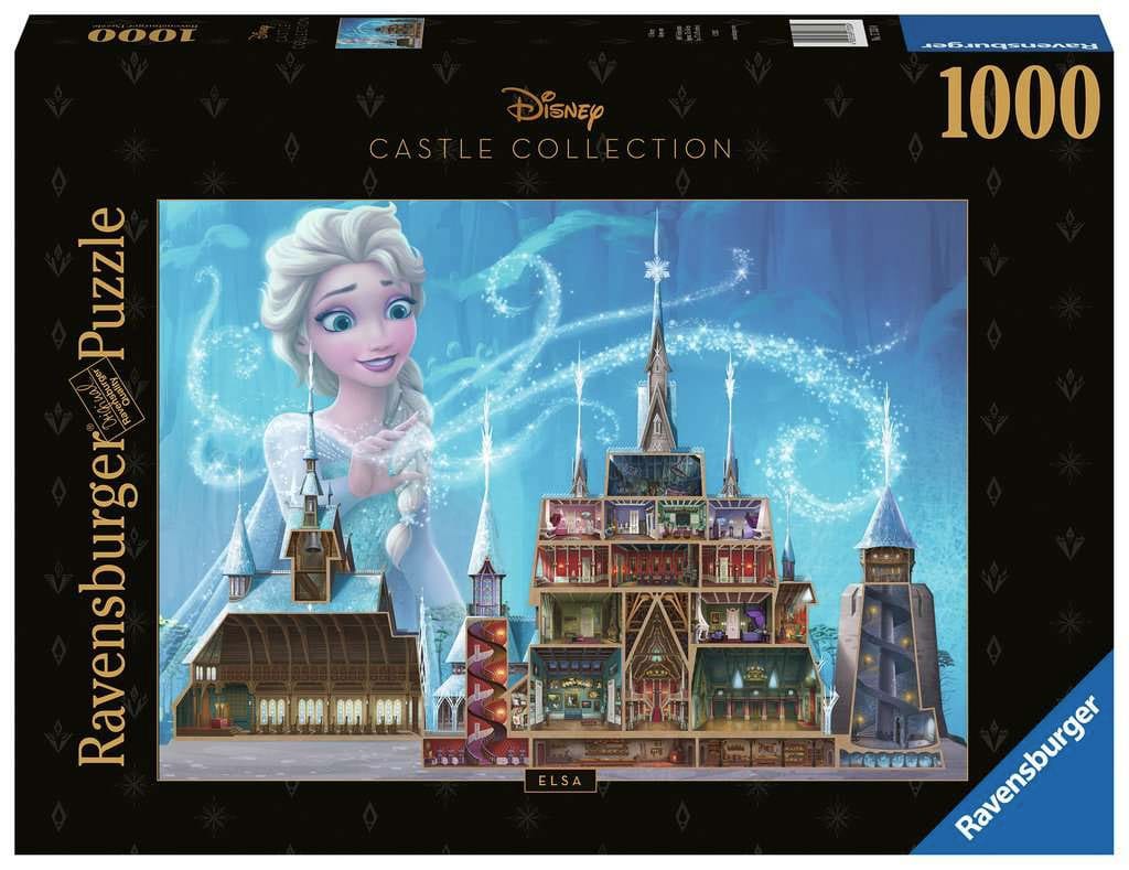 Disney Castle Collection Puzzle Elsa (Frozen) (1000 piezas) - Collector4U