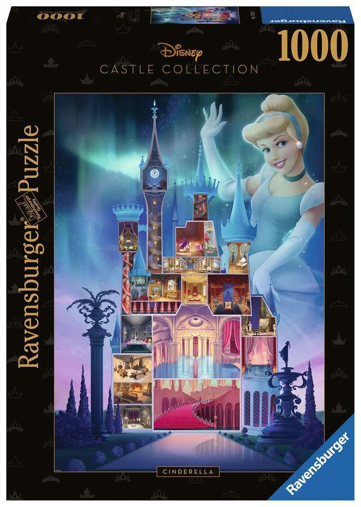 Disney Castle Collection Puzzle La Cenicienta (1000 piezas) - Collector4U