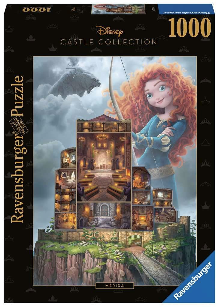 Disney Castle Collection Puzzle Mérida (Brave) (1000 piezas) - Collector4U