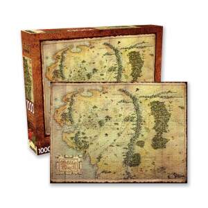 El hobbit Puzzle Map (1000 piezas) - Collector4U