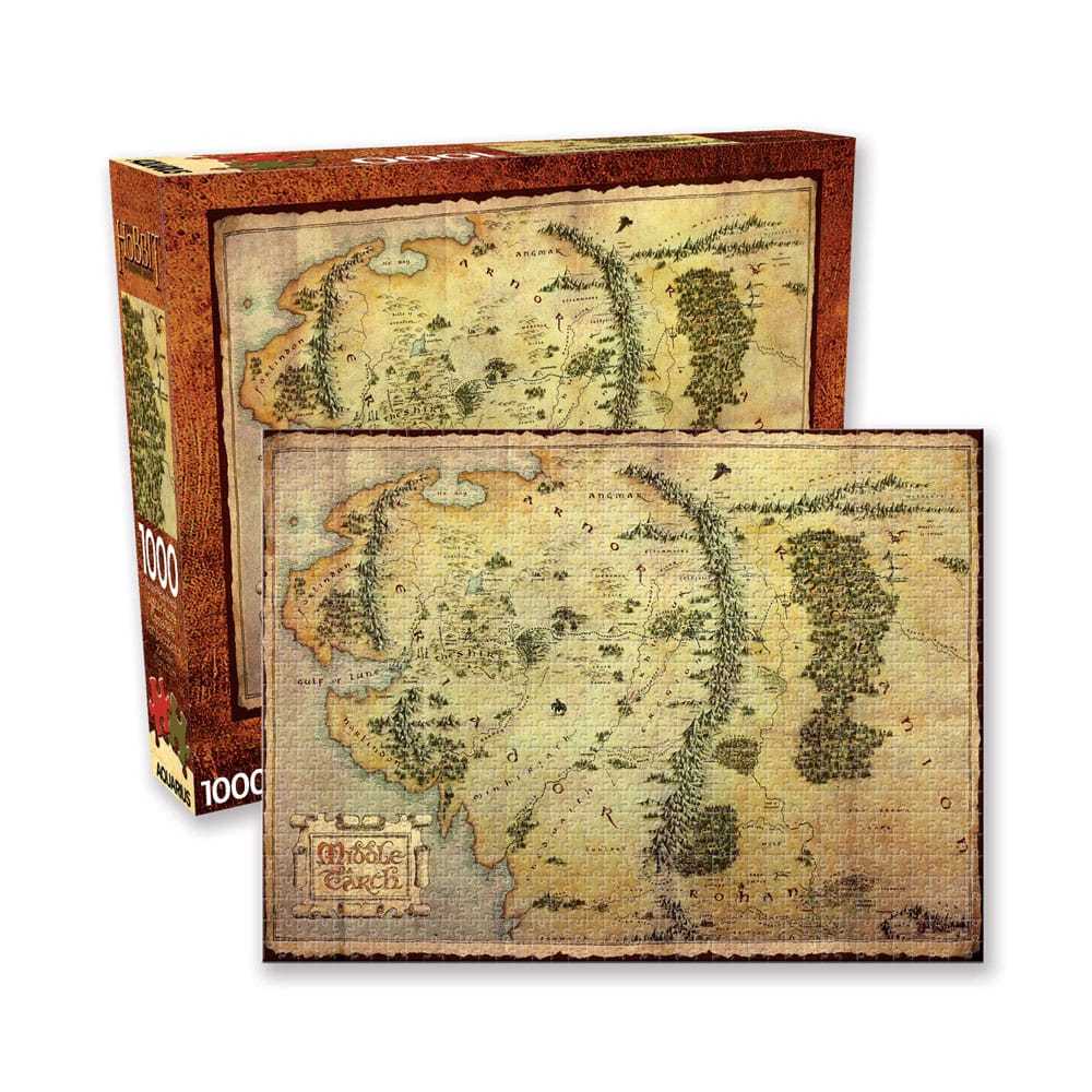 El hobbit Puzzle Map (1000 piezas)