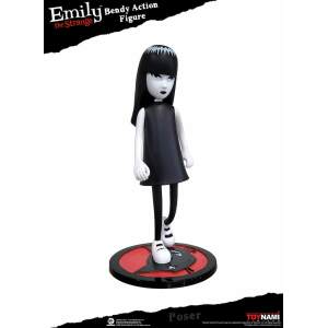 Emily the Strange Figura Bendy Emily & Mystery Kitty 25 cm - Collector4U
