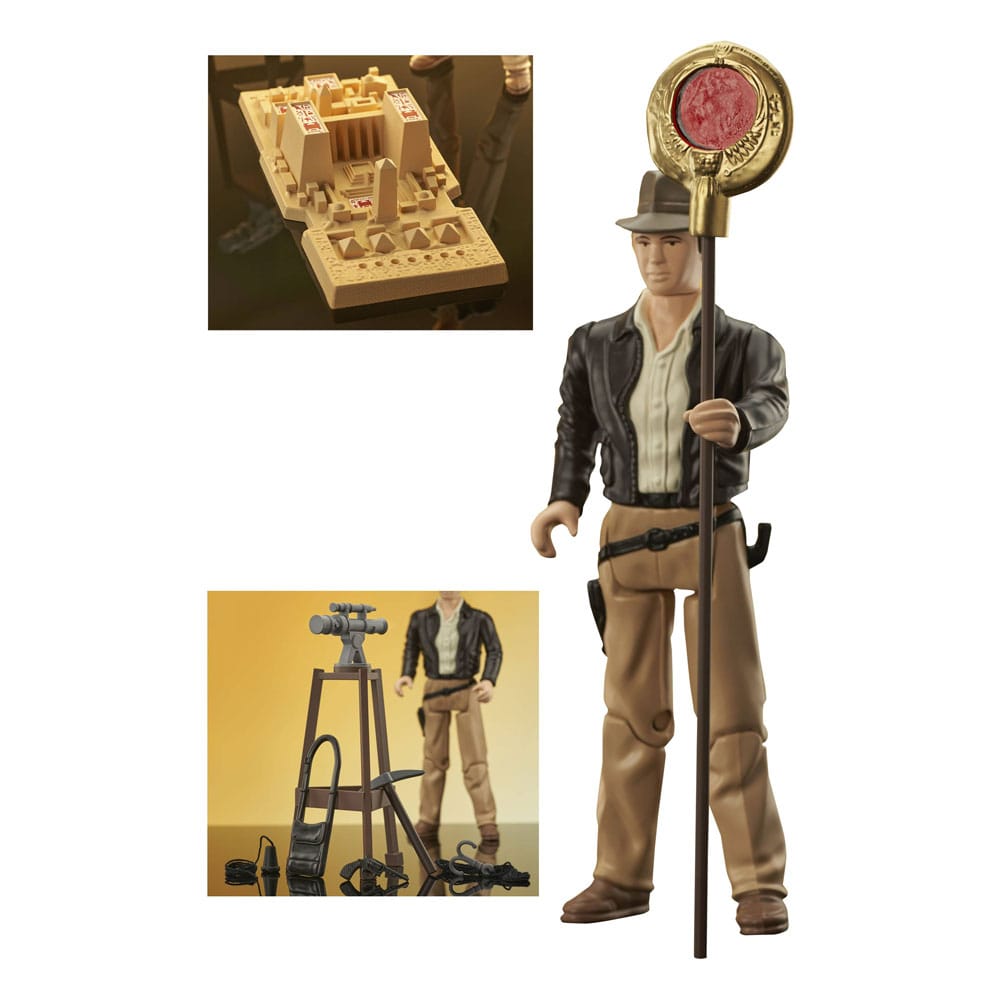 Indiana Jones: En busca del arca perdida Playset Jumbo Vintage Kenner Indiana Jones SDCC 2023 Exclusive 30 cm