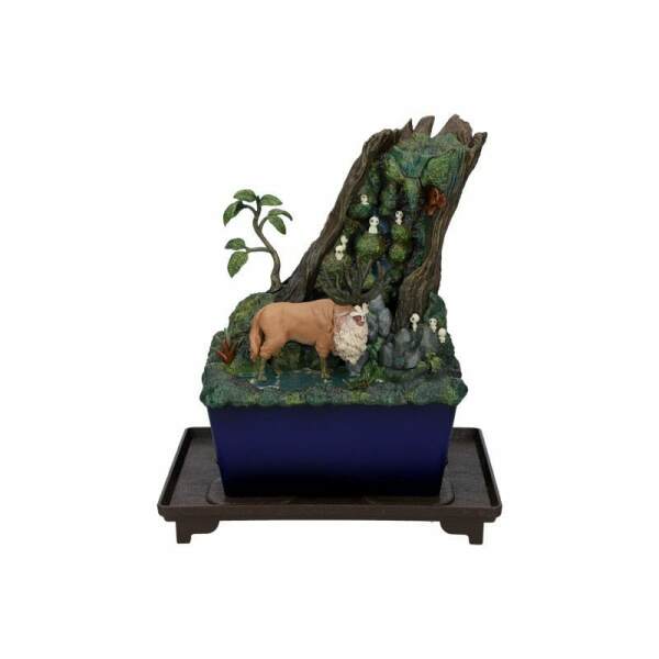 La princesa Mononoke Estatua Magnet Water Garden Mysterious Forest 24 cm - Collector4U