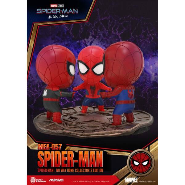 Marvel Figura Mini Egg Attack Spider Man No Way Home Collector Edition 8 Cm
