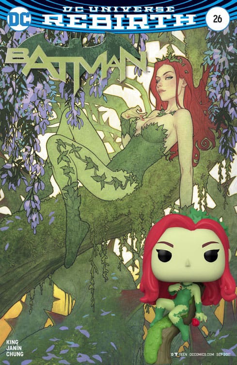 Marvel POP! Comic Cover Vinyl Figura Poison Ivy 9 cm