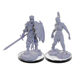 Pathfinder Battles Deep Cuts Pack de 2 Miniaturas sin pintar Plague Zombie & Skeletal Champion Caja (2) - Collector4U