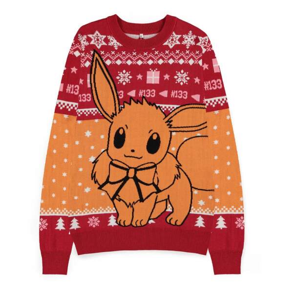 Pokemon Sweatshirt Christmas Jumper Eevee talla XXL - Collector4U