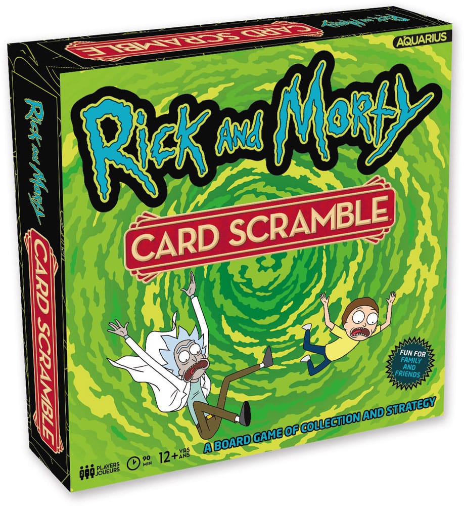 Rick and Morty Juego de Mesa Card Scramble *INGLÉS*