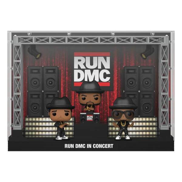 Run DMC Pack de 3 POP Moments Deluxe Vinyl Figuras Wembley Stadium - Collector4U