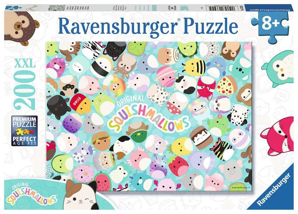 Squishmallows Puzzle para niños XXL Mallow Days (200 piezas) - Collector4U