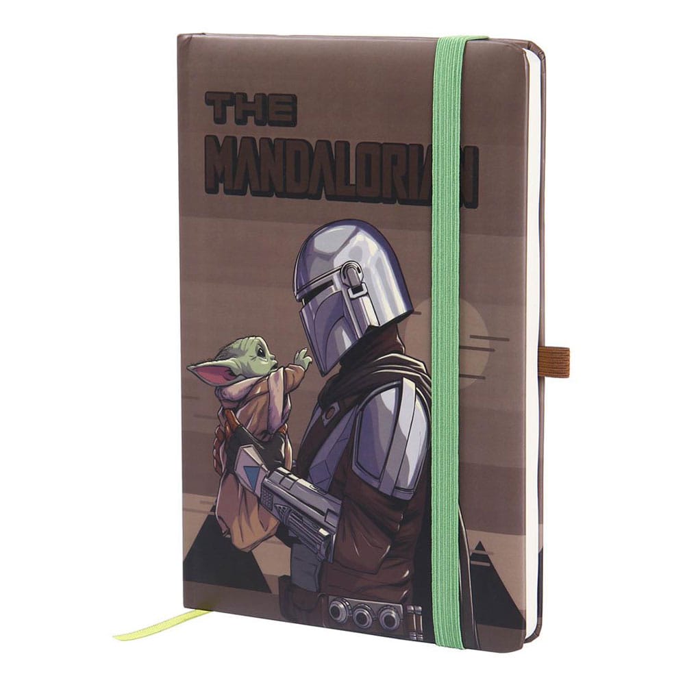 Star Wars: The Mandalorian Libreta Premium A5 The Mandalorian x Grogu