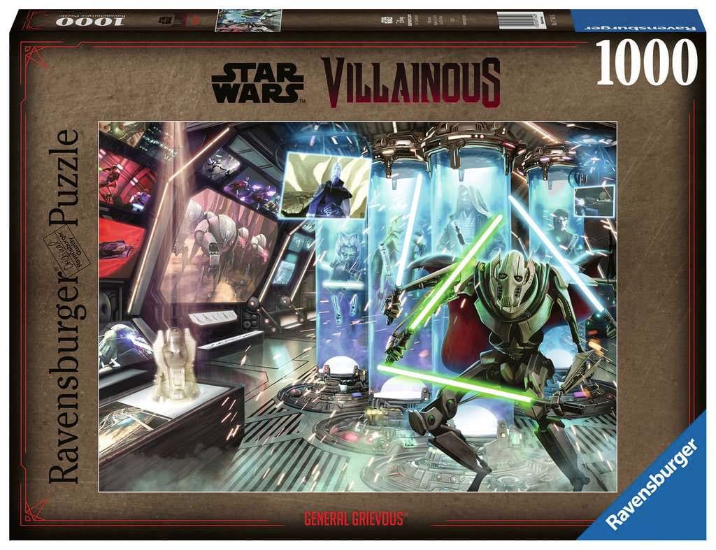 Star Wars Villainous Puzzle General Grievous (1000 piezas)