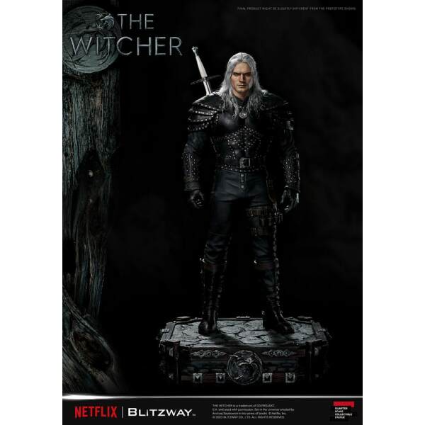 The Witcher Estatua Superb Scale 1/4 Geralt of Rivia 56 cm - Collector4U