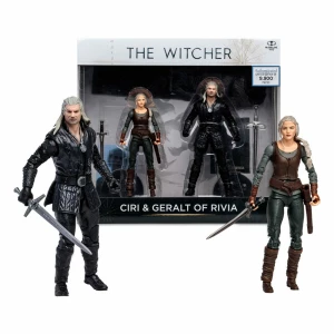 The Witcher Figura Geralt y Ciri (Netflix Season 3) 18 cm - Collector4U