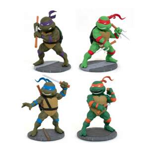 Tortugas Ninja Pack de 4 Minifiguras D-Formz SDCC 2023 Exclusive 5 cm - Collector4U