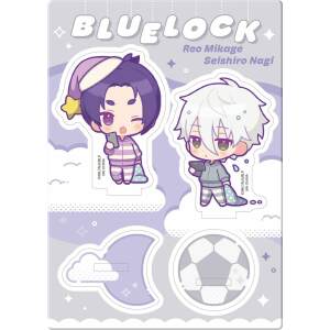 Blue Lock Acryl Stand Buddycolle Good Night Ver. 3 Seishiro Nagi & Reo Mikage 14 cm - Collector4U