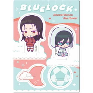 Blue Lock Acryl Stand Buddycolle Good Night Ver. 4 Shouei Barou & Rin Itoshi 14 cm - Collector4U