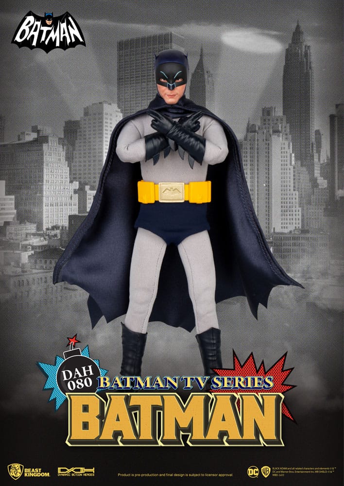 DC Comics Figura Dynamic 8ction Heroes 1/9 Batman TV Series Batman 24 cm